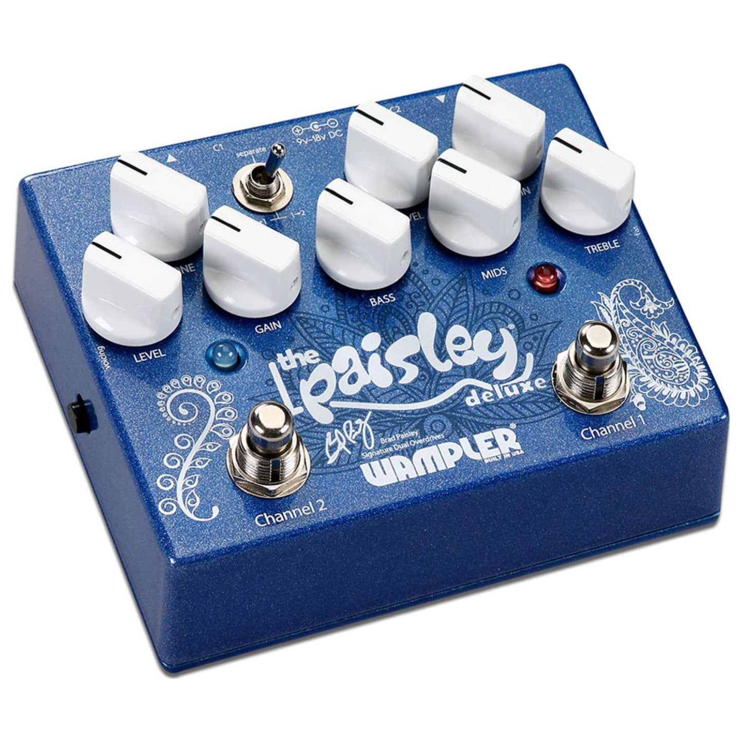 Wampler Plexi-Drive Deluxe V2 Distortion & Overdrive Guitar Effects Pedal