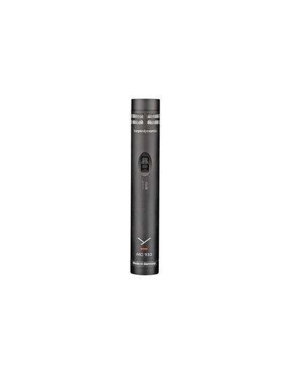 beyerdynamic MC 930 Microphone True Condenser Microphone, Cardioid, XLR Connector, Soft Travel Case, Stand Clamp Adapter, Handmade in Germany, Black