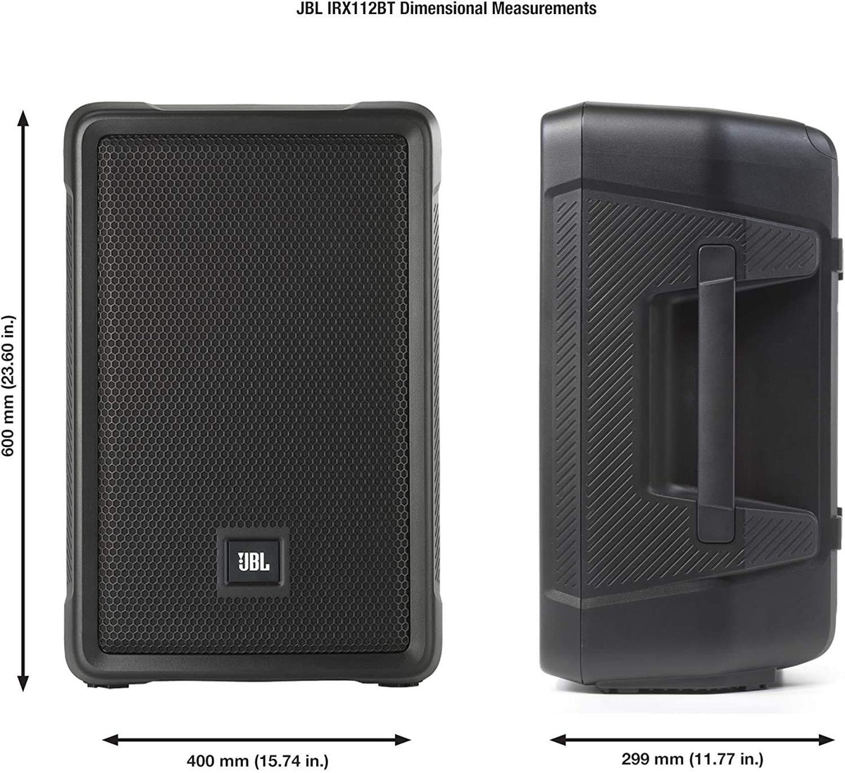 JBL Professional IRX108 Powered Portable Speaker with Bluetooth