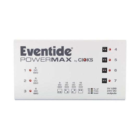 Eventide PowerMAX V2 7-Pedal Universal Power Supply by CIOKS