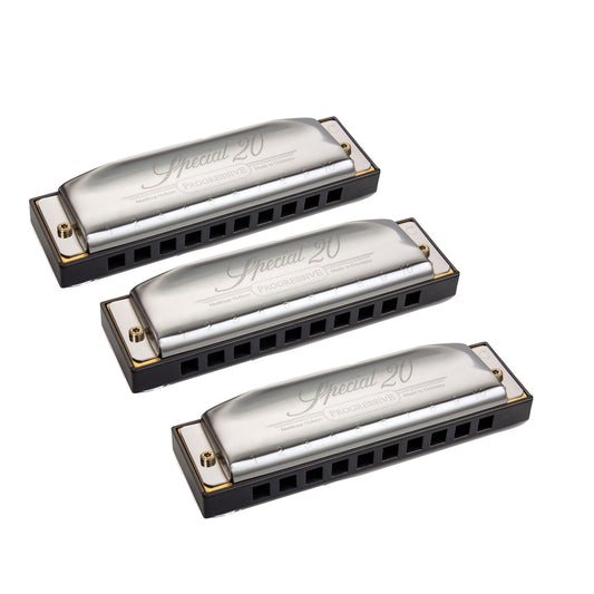 Hohner SPC20 3PK Special 20 3 Pack Keys, A C G