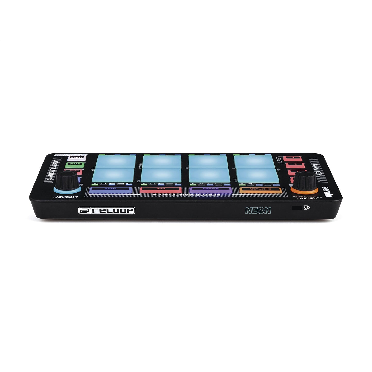 Reloop AMS-NEON Neon USB Modular Pad Controller for Serato DJ