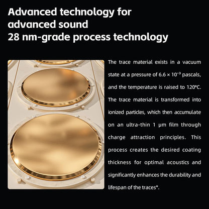 FiiO FT7 Headphones Open-Back Planar 106mm Planar Magnetic Monitor Earphone Gold Diaphragm Carbon Fiber Shell Detachable Cables (Black)