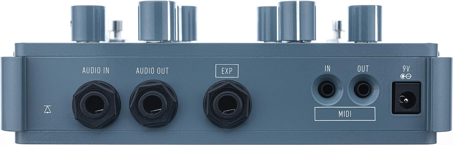 Kernom ELIPSE Modulation Effects Pedal, Morph Between Chorus, Tremolo, Flanger, Phaser & More, Multi-Mode Analog with Digital Control, MIDI Compatible, Expression, 128 Presets