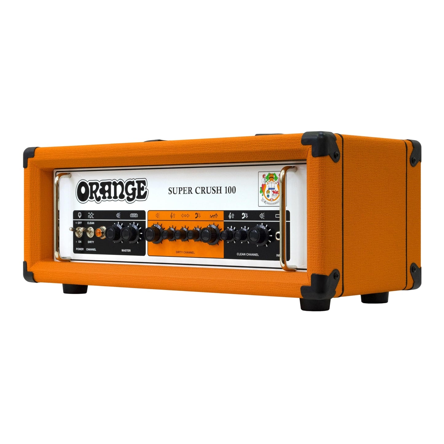Orange Super Crush 100 Watt Amplifier Head, Orange