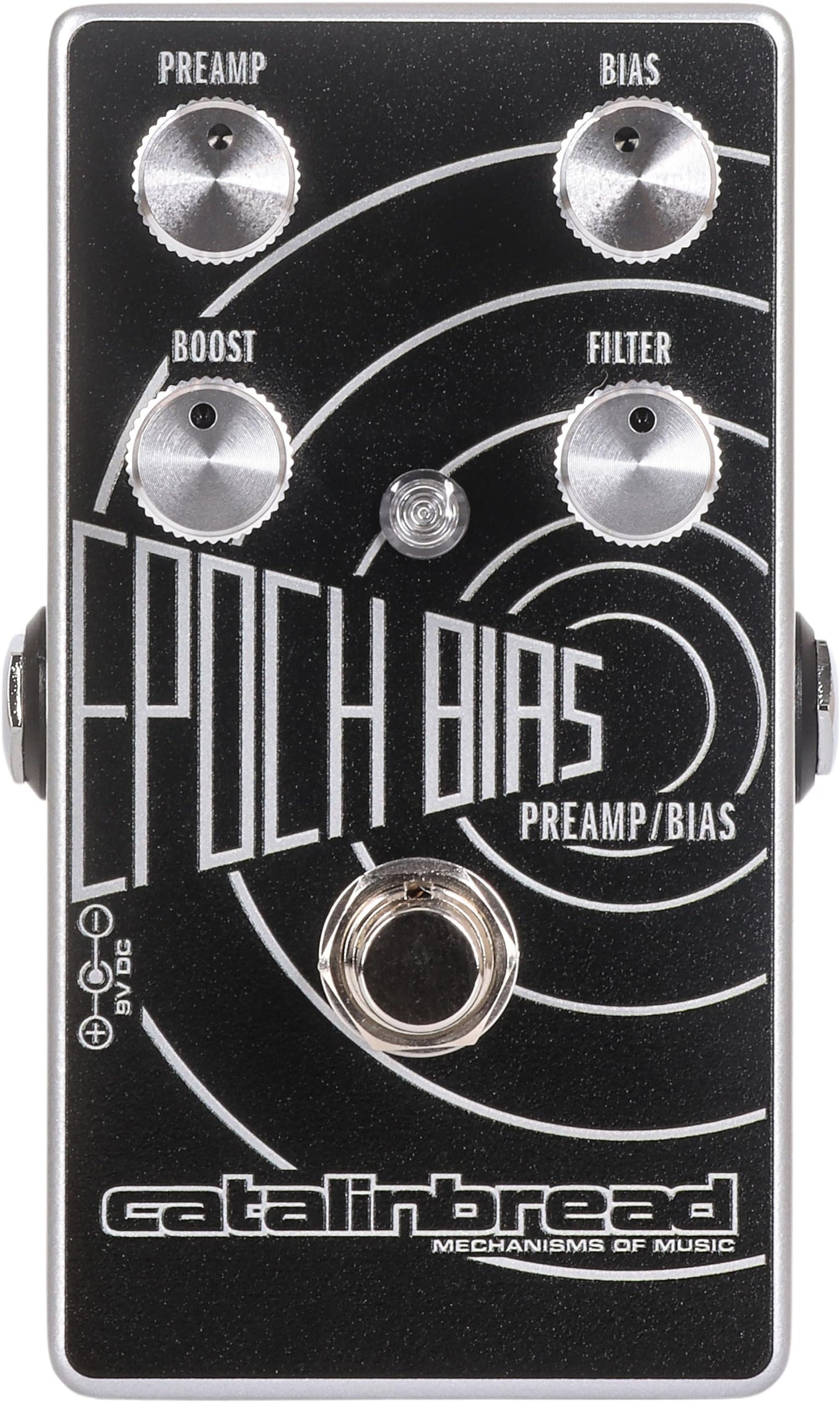 Catalinbread Belle Epoch Deluxe Pedal Black and Silver, (853710004758)