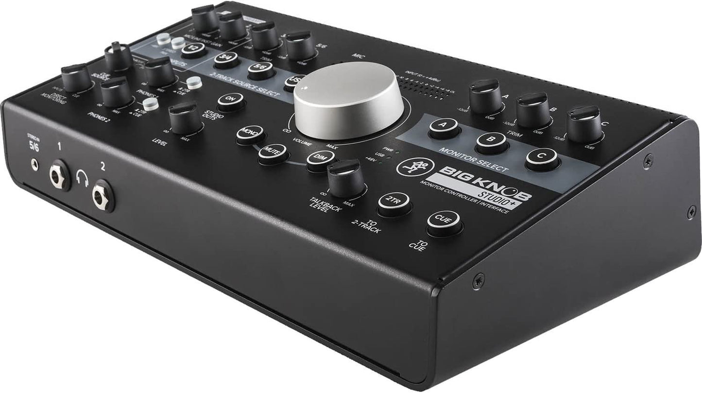 Mackie Big Knob Studio+ Monitor Controller and Interface with 1 Year EverythingMusic Extended Warranty Free