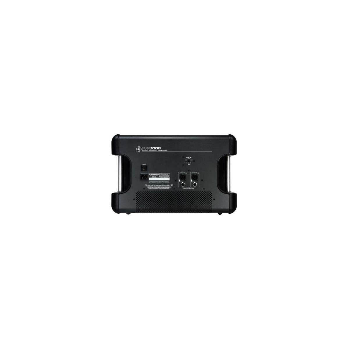 Mackie PPM1008 8-Channel, 1600-Watt Powered Desktop Mixer with Effects