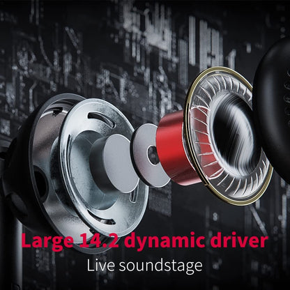 FiiO FF5 Carbon-Based Dynamic Driver in-Ear Earphone Clear Sound & Wide Soundstage with 3.5mm/4.4mm MMCX Cable, Alumium Shell