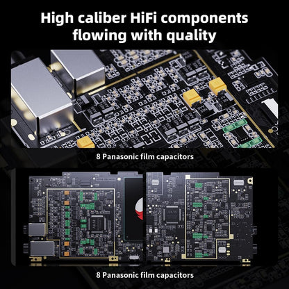 FiiO M23 Hi-Res MP3 Music Player Android 10 Snapdragon 660 with AK4191EQ+AK4499EX, 5.5inch, Lossless DSD/MQA, 5G WiFi/Apple Music/Tidal/Amazon Music 3.5mm/4.4mm