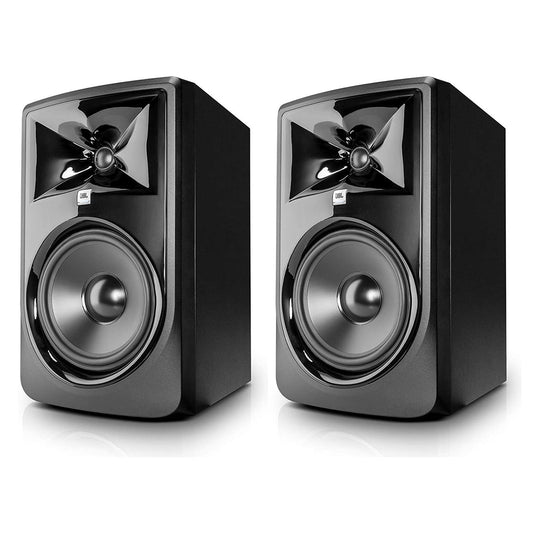 JBL Professional 308P MkII Next-Generation 8" 2-Way Powered Studio Monitor (308PMKII) (Pair) (2 Items)