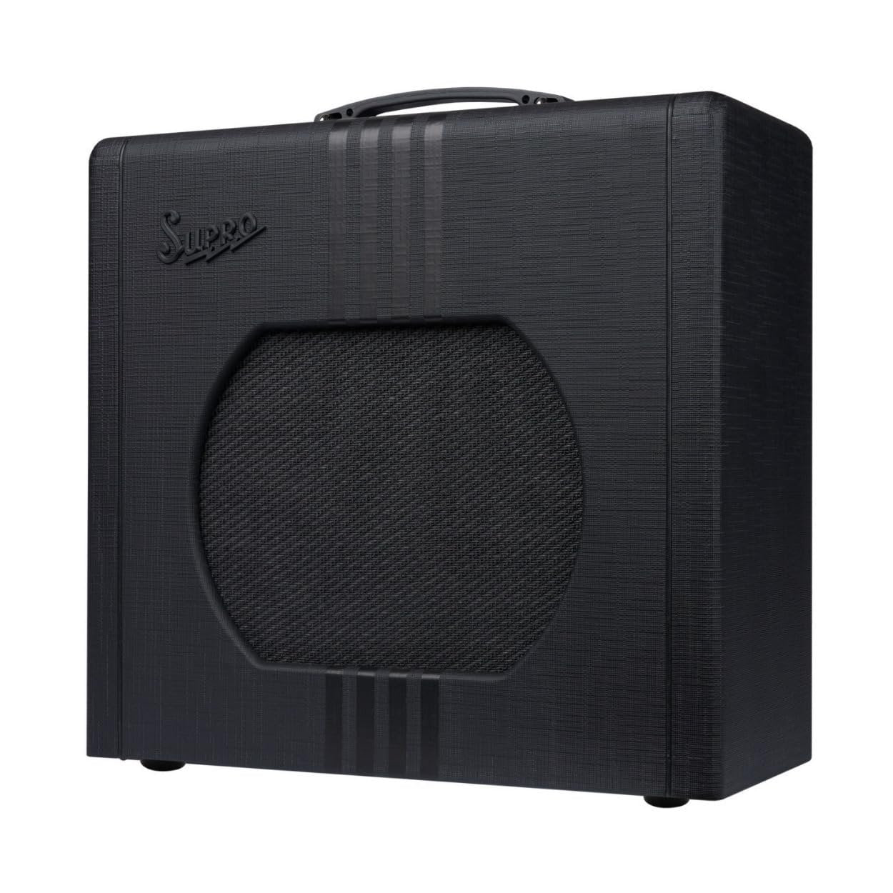 Supro Delta King 12 1 x 12-inch 15-watt Tube Combo Amp - Black and Black