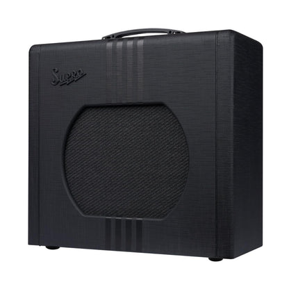 Supro Delta King 12 1 x 12-inch 15-watt Tube Combo Amp - Black and Black