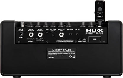 NUX Mighty Space Wireless Modeling Guitar Amplifier 30W Portable Rechareable Guitar/Bass Amplifier