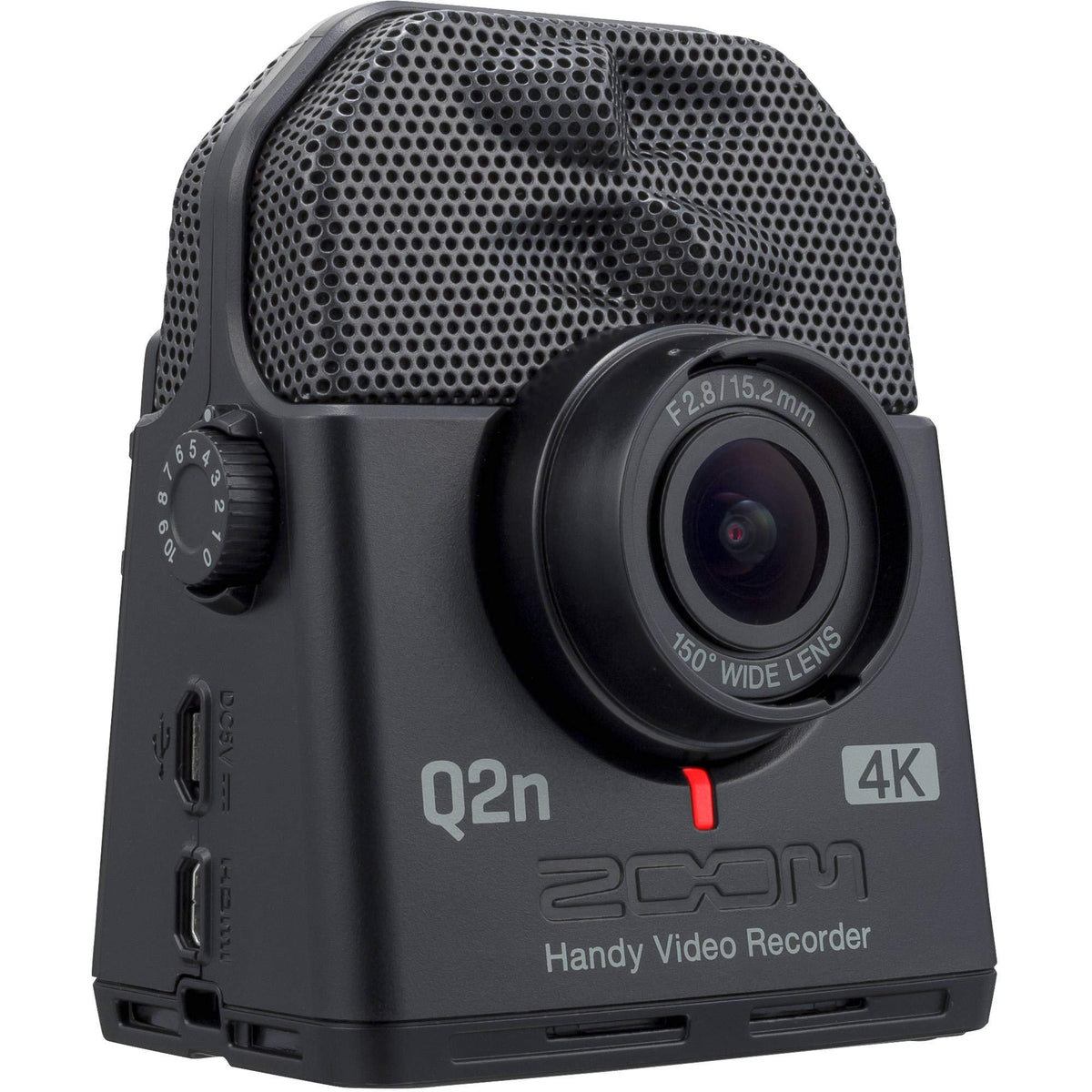 Zoom Q2n-4K Handy Video Recorder,16 GB SD Card,Tripod,Rechargeable Batteries and Cloth