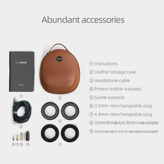 FIIO FT3 Dynamic High-Res Over-Ear Headphones