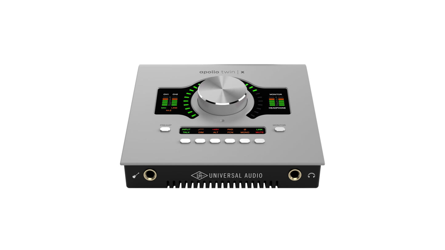 Universal Audio Apollo Twin X DUO Gen 2 + Edition Thunderbolt 3 Audio Interface