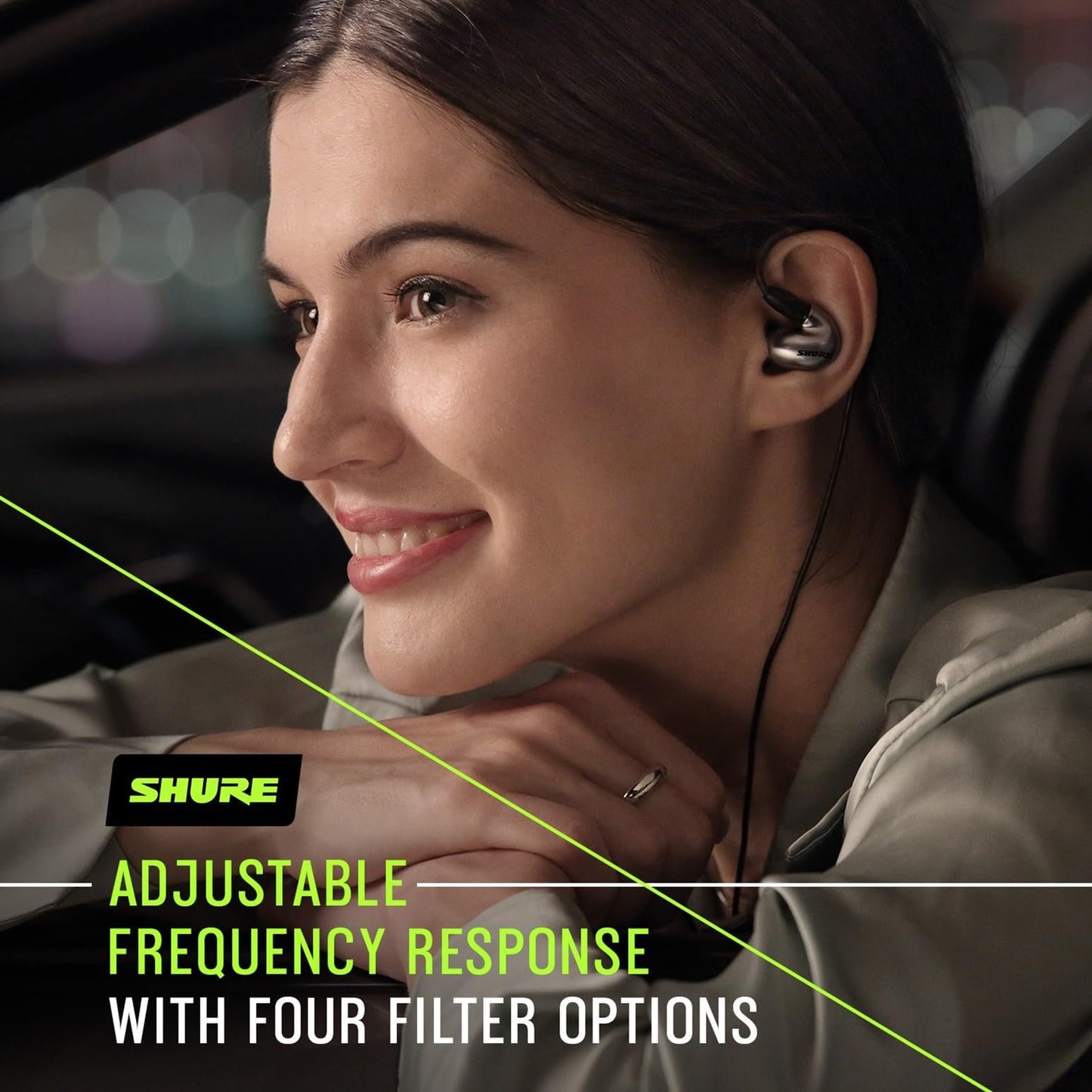 Shure SE846 Pro Gen 2 Wired Earbuds with Secure Fit, Hi-Def 4 Drivers, Upgraded Sound Filters, Durable Quality - for Professional Sound