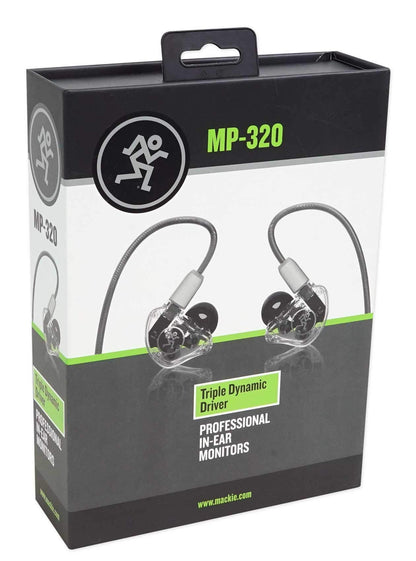 Mackie MP Series in-Ear Headphones & Monitors