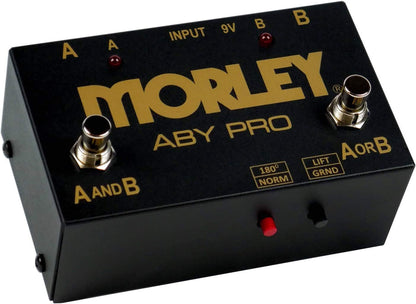 Morley ABY Pro 2-button Switcher/Combiner Pedal (ABYProd1)