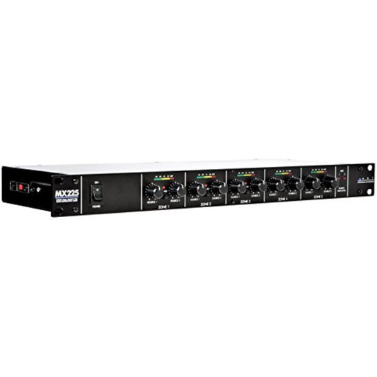 ART MX225 5-Channel Zone Distribution Mixer