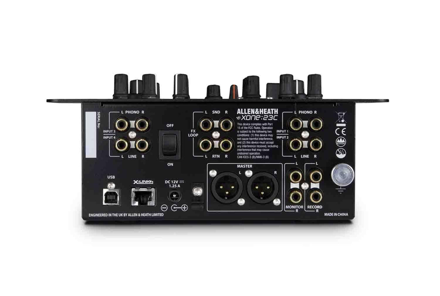 Allen & Heath XONE:23C DJ Mixer Plus Internal Soundcard