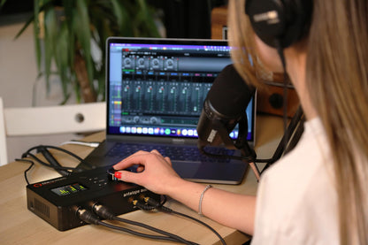 Zen Quadro Synergy Core - 14x10 Dual USB-C Bus-powered audio interface with Discrete preamps, class-leading converters, and included Real-Time DSP+FPGA effects - Antelope Audio