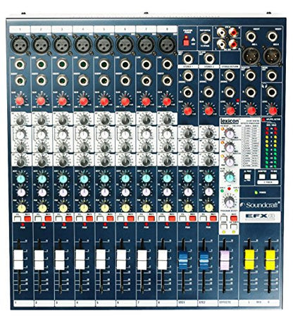Soundcraft EFX8 High-Performance 8-Channel Lexicon Effect Mixer