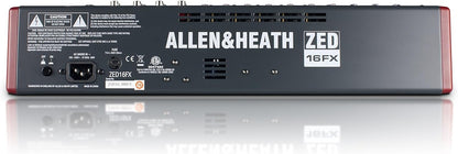 Allen & Heath ZED-22FX - 22-Channel Touring Quality Mixer with Onboard FX and USB I/O (AH-ZED-22FX)