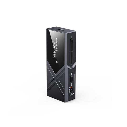 FiiO KA17 Portable USB DAC Audio HiFi Decoder, Dual ES9069Q PCM768 DSD512 3.5/4.4mm Output for Android iOS Mac Win10