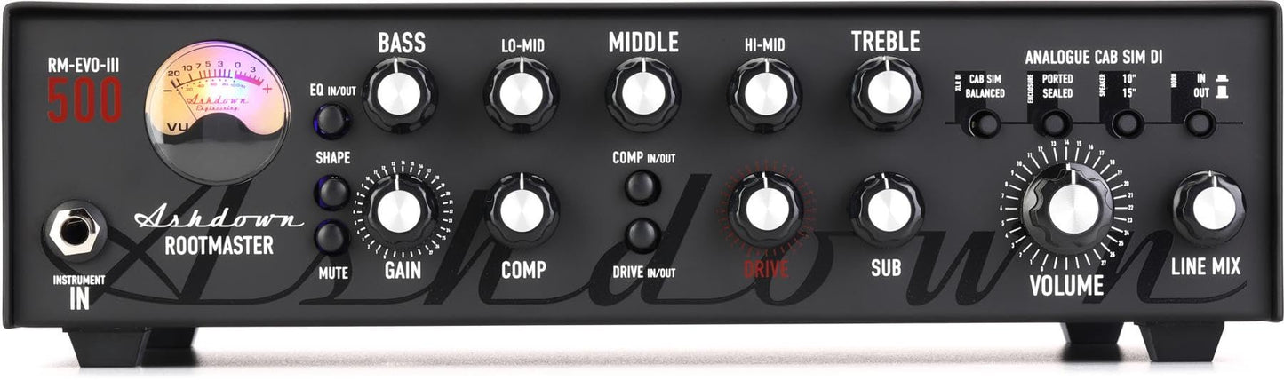 Ashdown RM-500 Rootmaster EVO III 500-watt Bass Head