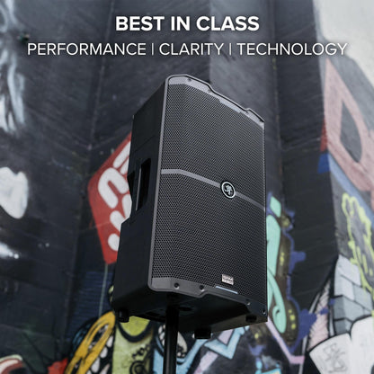 Mackie SRM V-Class Series, 15-Inch 2000W High-Performance Loudspeaker, Powered - Black (SRM215 V-Class)