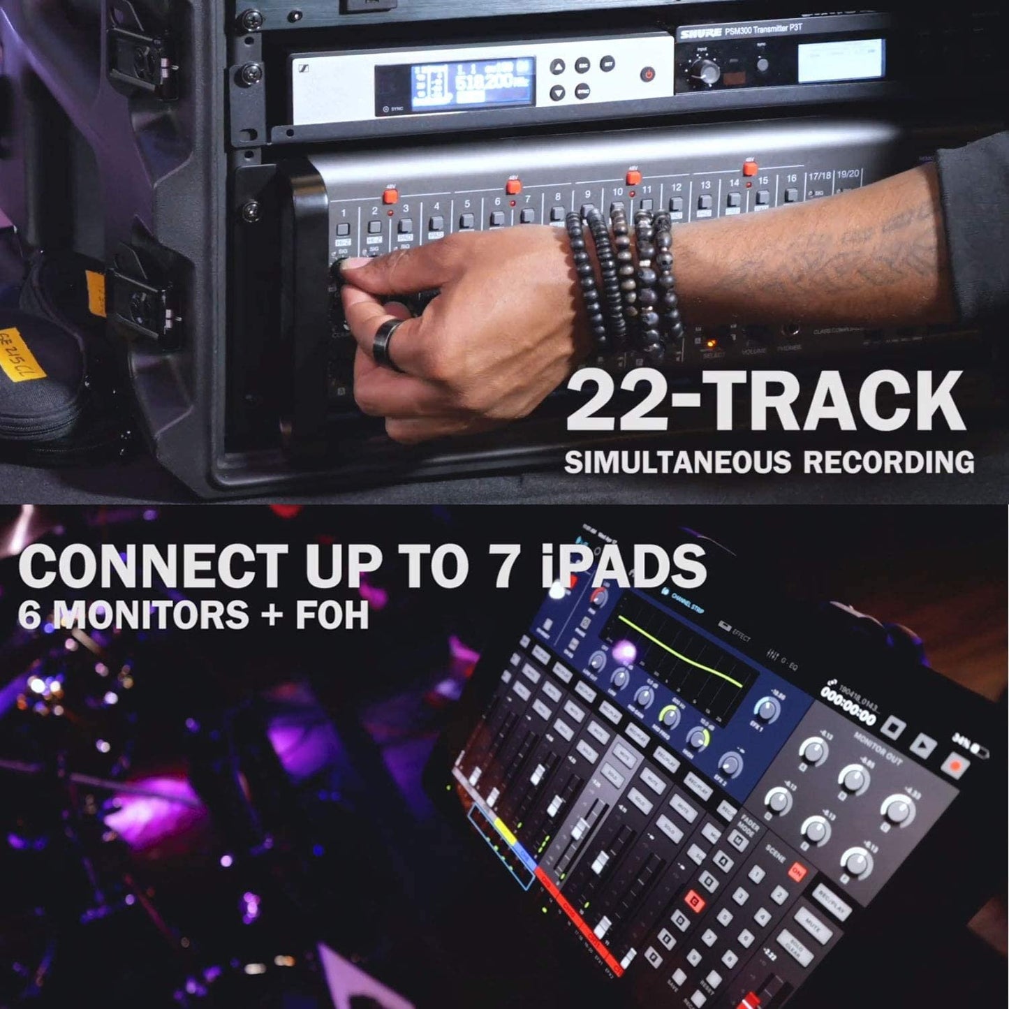 Zoom LiveTrak L-20R Digital Console for Mixing, Monitoring and Recording