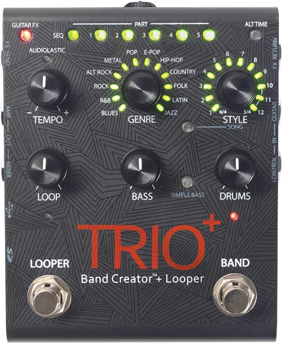 Digitech TRIOPLUS Band Creator and Looper