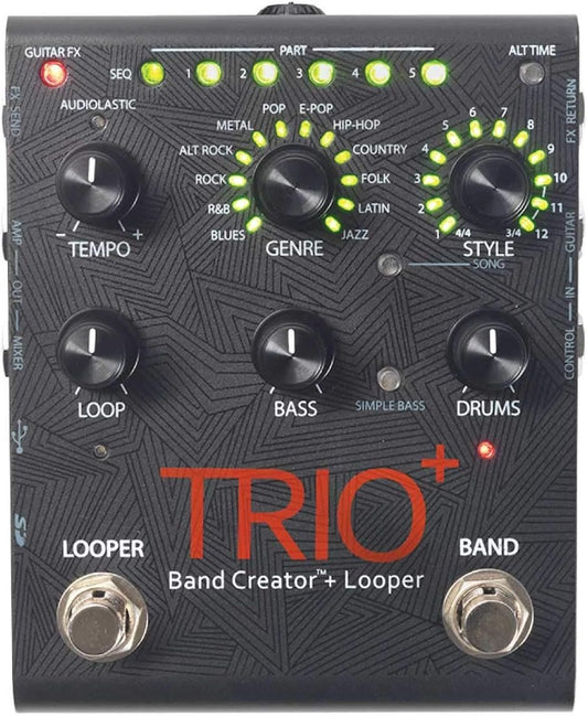 Digitech TRIOPLUS Band Creator and Looper