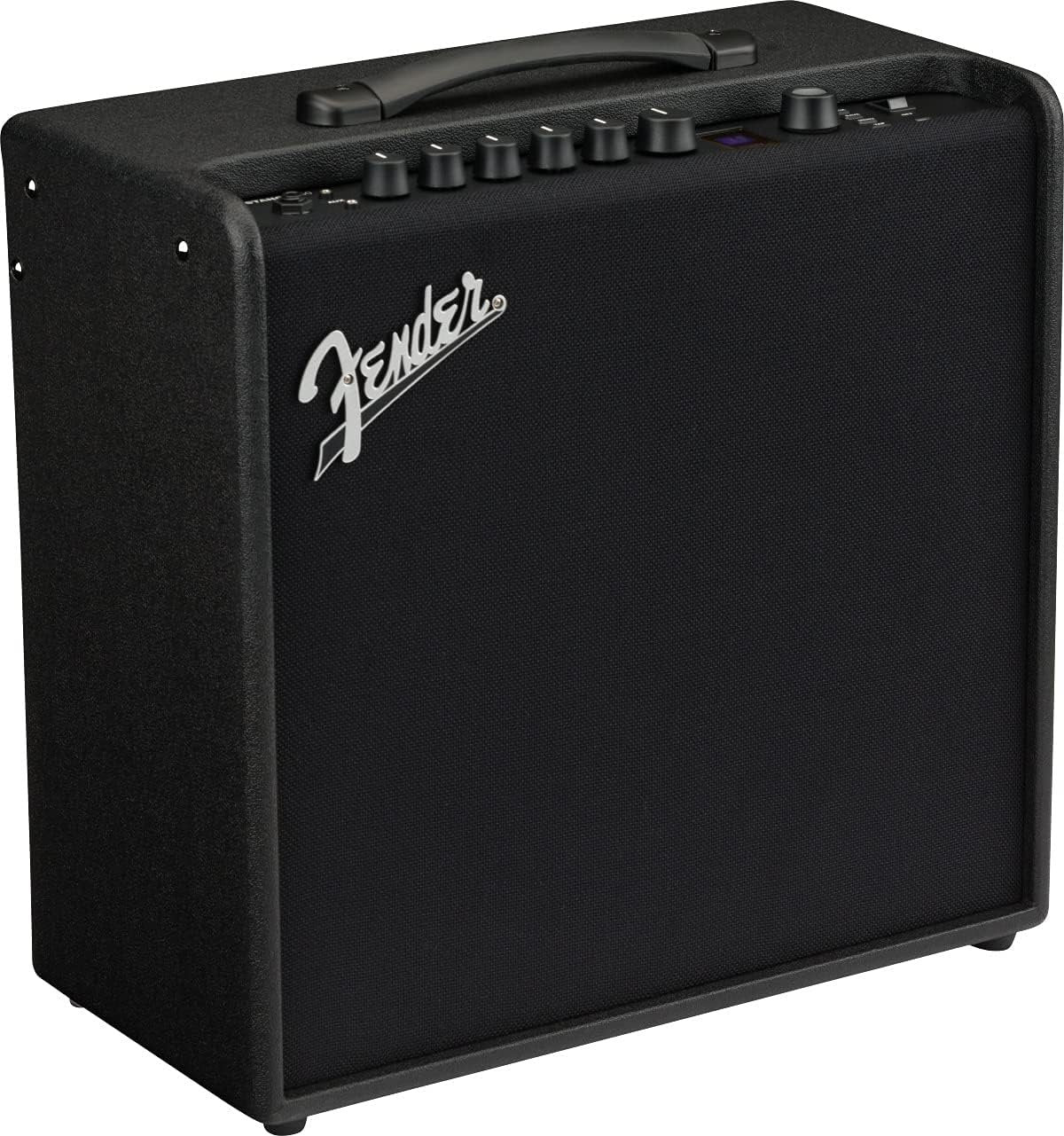 Fender Mustang GTX100 Guitar Amp and 7 Button Footswitch, 100 Watts, Integrated Looper, Bluetooth Audio Streaming for Play Along, 24.5Dx21.05Wx13.05H Inches, Black