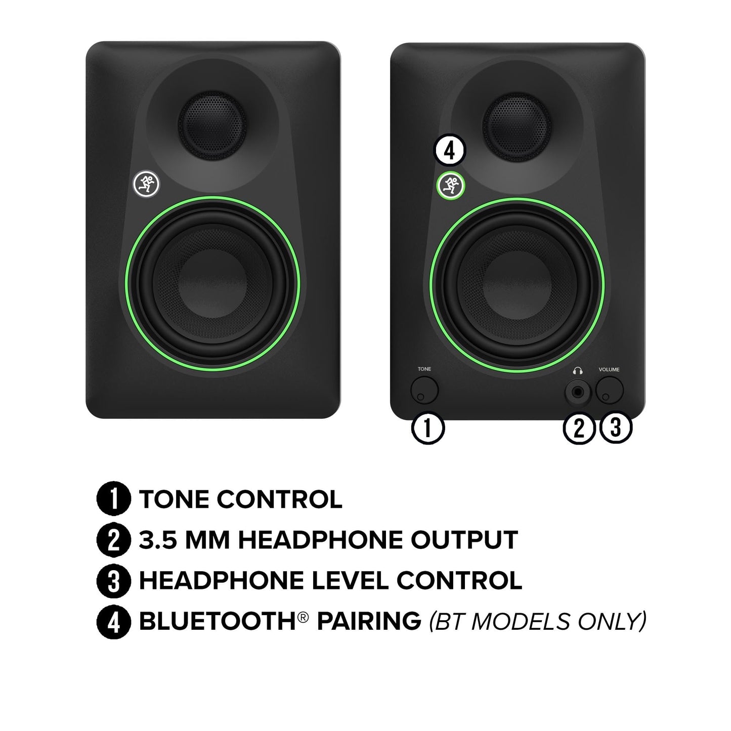 Mackie Powered Studio Monitors