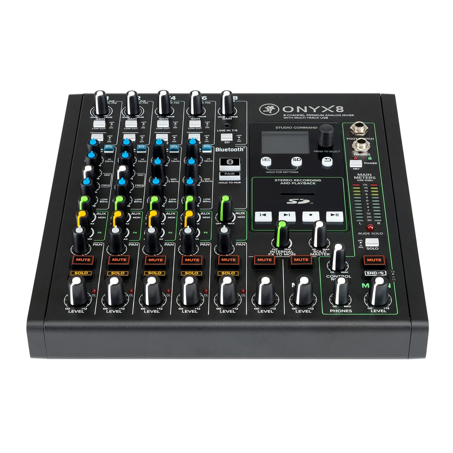 Mackie Onyx Series, 12-Channel Premium Analog Mixer with Multi-Track USB (Onyx12)