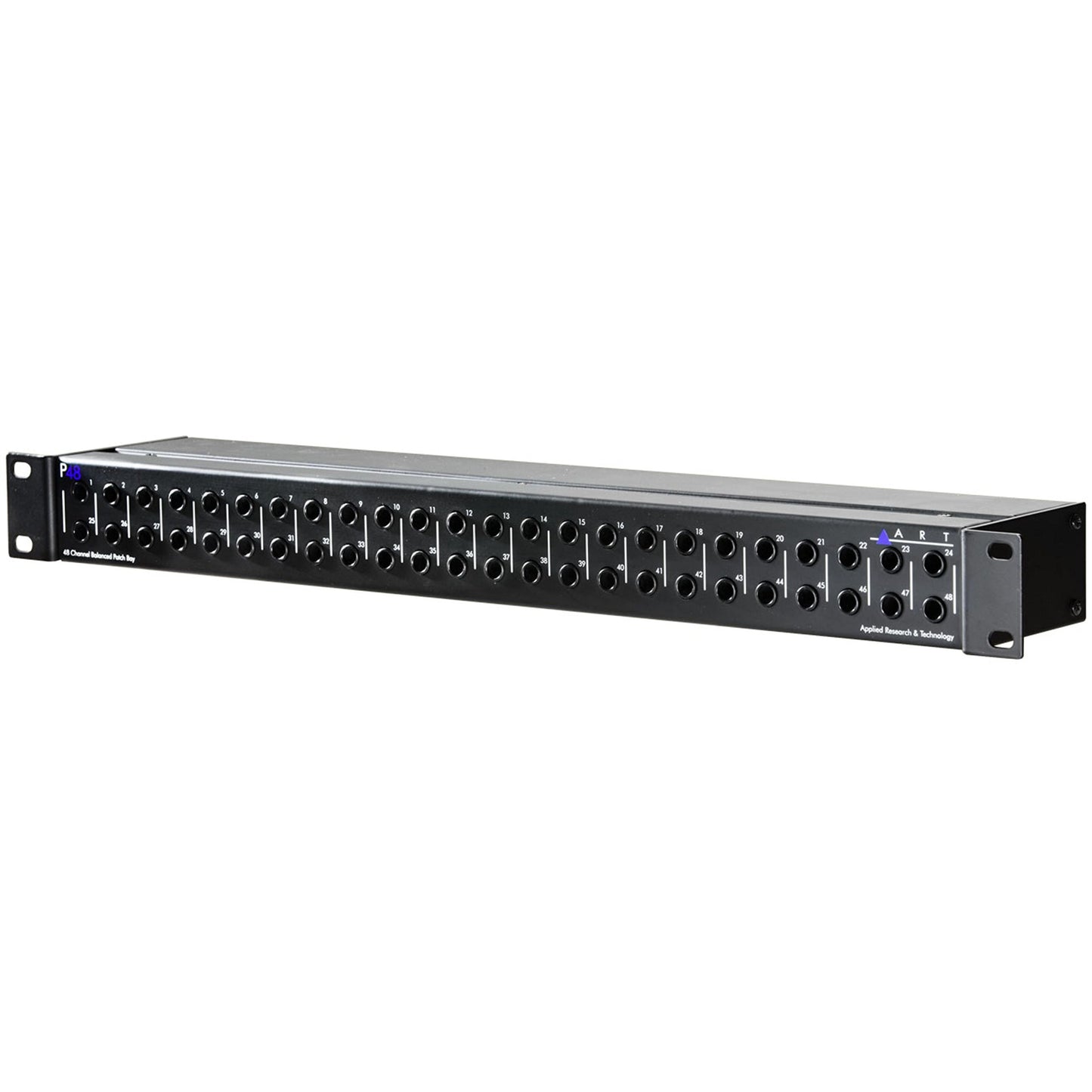 ART Pro Audio P48-48 Point Balanced Patch Bay
