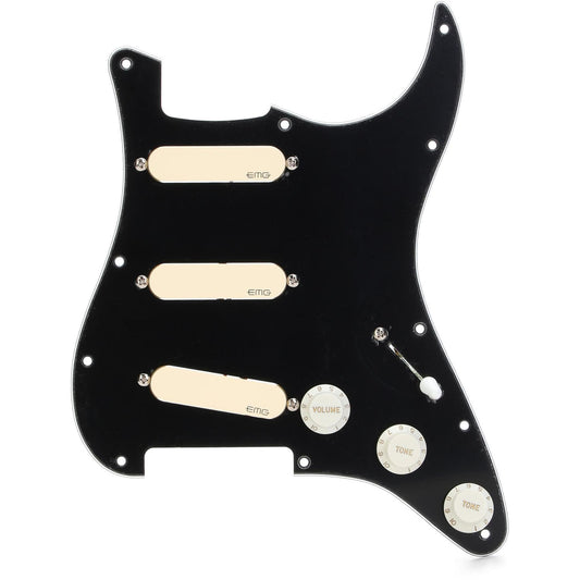 EMG DG20 Total Eclipse Pre-wired Pickguard, Ivory