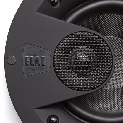 Elac - Debut IC-DT61-W Custom in-Ceiling Home Theater Speaker (Ea) Black
