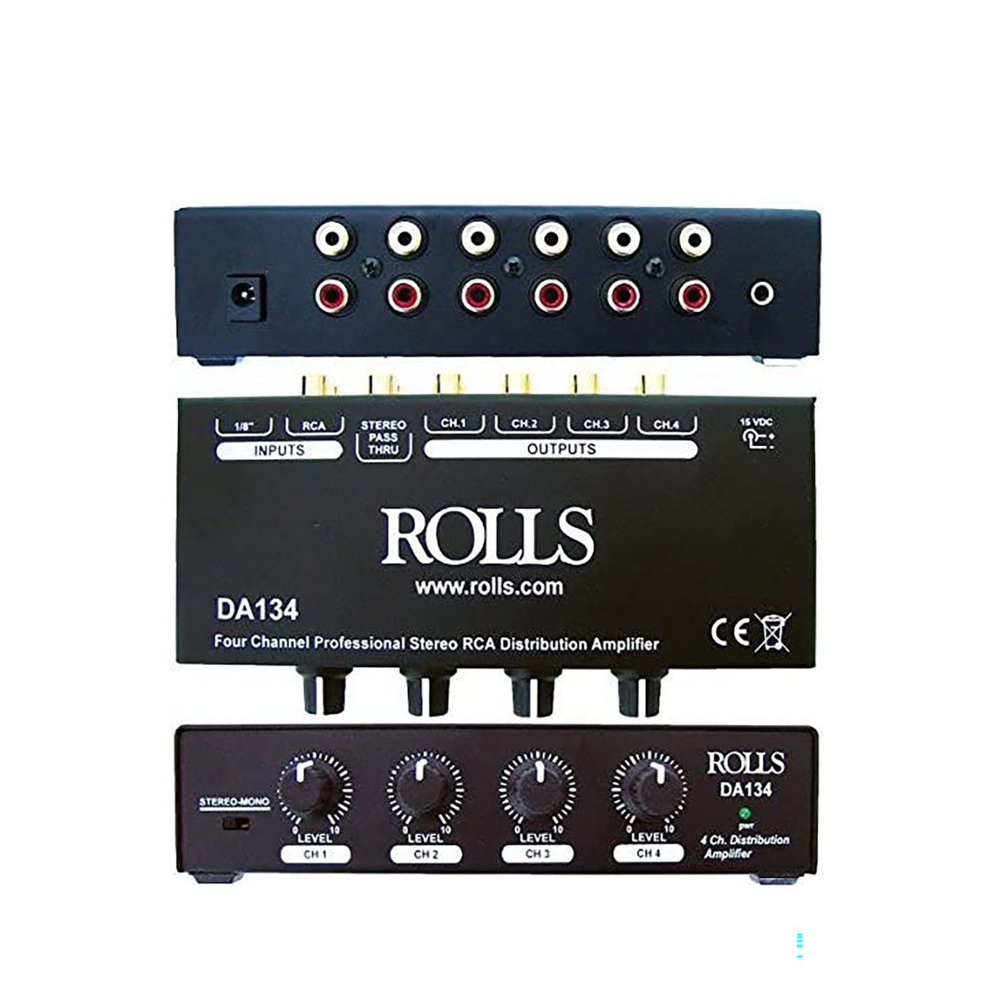 Rolls DA134 4-Channel Distribution Amplifier