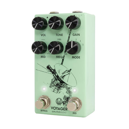Walrus Audio Voyager MKII Pre-Amp Overdrive Pedal, Black