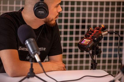 Zoom H8 12-Track Portable Recorder, Stereo Microphones, 6 Inputs, Touchscreen Interface, USB Audio Interface, Battery Powered, for Stereo/Multitrack Audio for Video, Podcasting, and Music