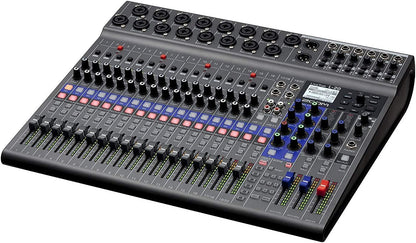 Zoom LiveTrak L-20-20-Input Digital Mixer with Microfiber and 1 Year EverythingMusic Extended Warranty