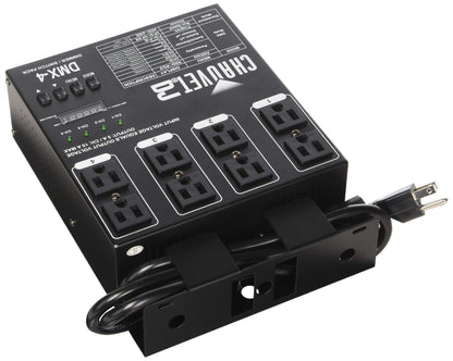 CHAUVET DJ DMX-4 LED Lighting Dimmer/Relay Pack | Lighting Accessories
