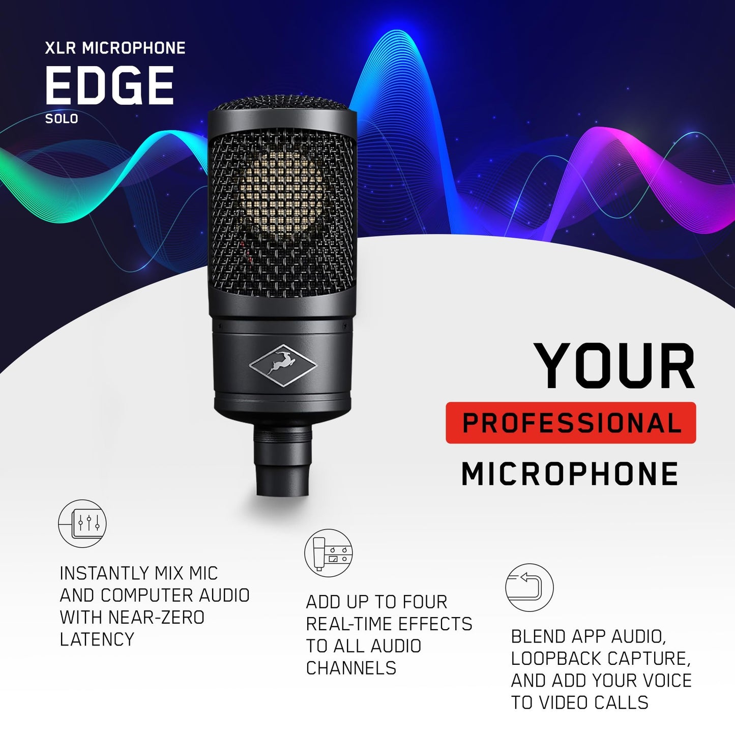 Antelope Audio Edge Large Diaphragm Condenser Modeling Microphone