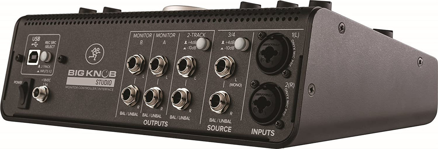 Mackie Big Knob Series, Passive 2x2 Studio Monitor Controller (BIG KNOB PASSIVE)