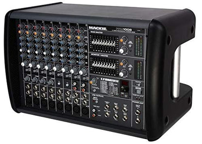Mackie PPM1008 8-Channel, 1600-Watt Powered Desktop Mixer with Effects