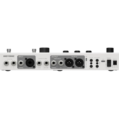 HOTONE Multi-Effect Pedal Processor, Touchscreen, Guitar, Bass, Amplifier, Modeling, IR Cabinets, Simulation, Dual Effect Chains with FX Loop MIDI I/O Stereo OTG, Audio Interface